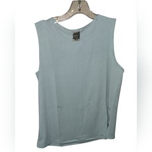 Vtg Y2k Royal Robbins Top M Sea Foam Green USA Sleeveless Mint
